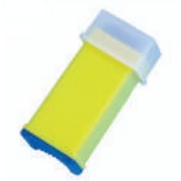 Push-button safety lancet with protective cap