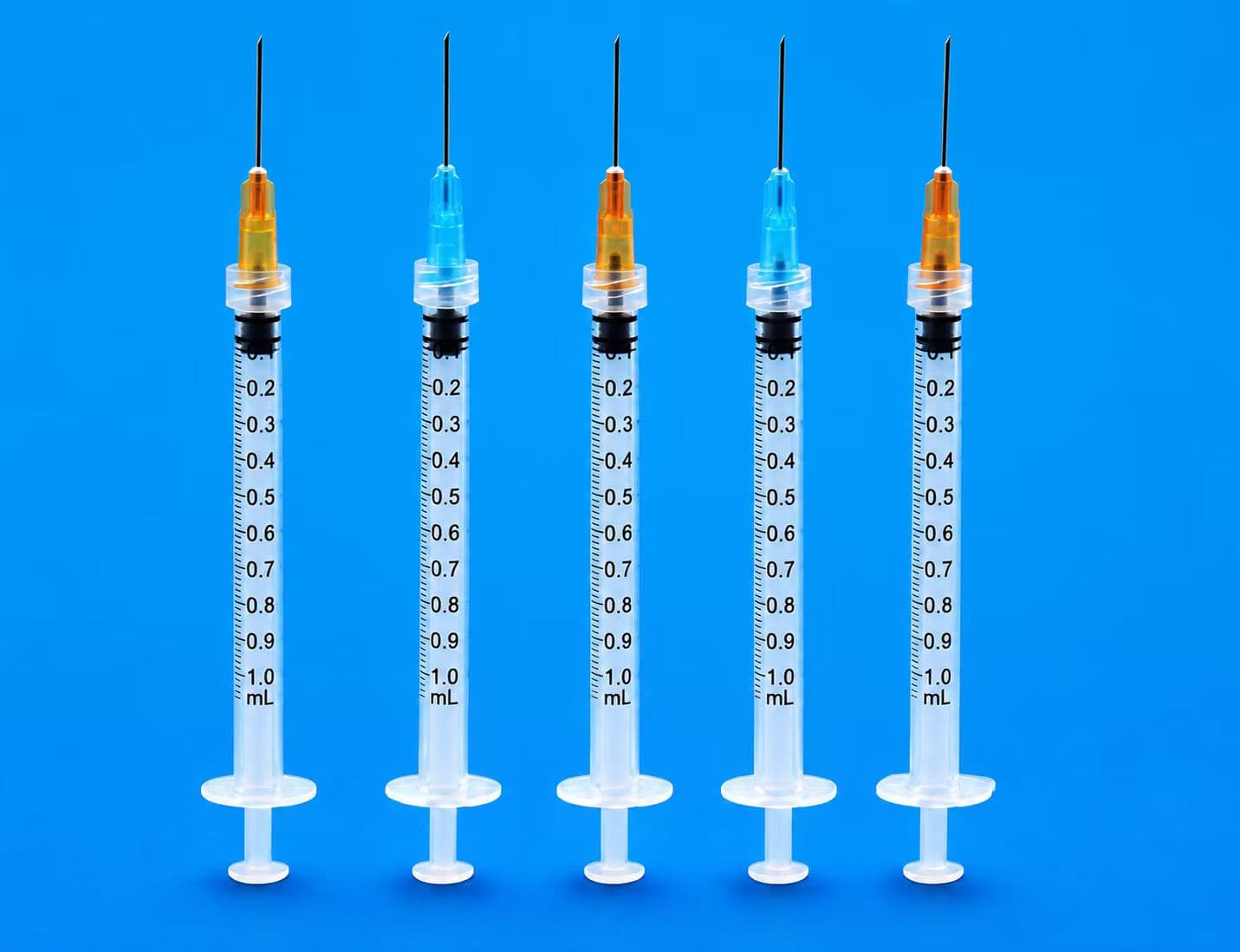 Disposable Sterile Insulin Syringes