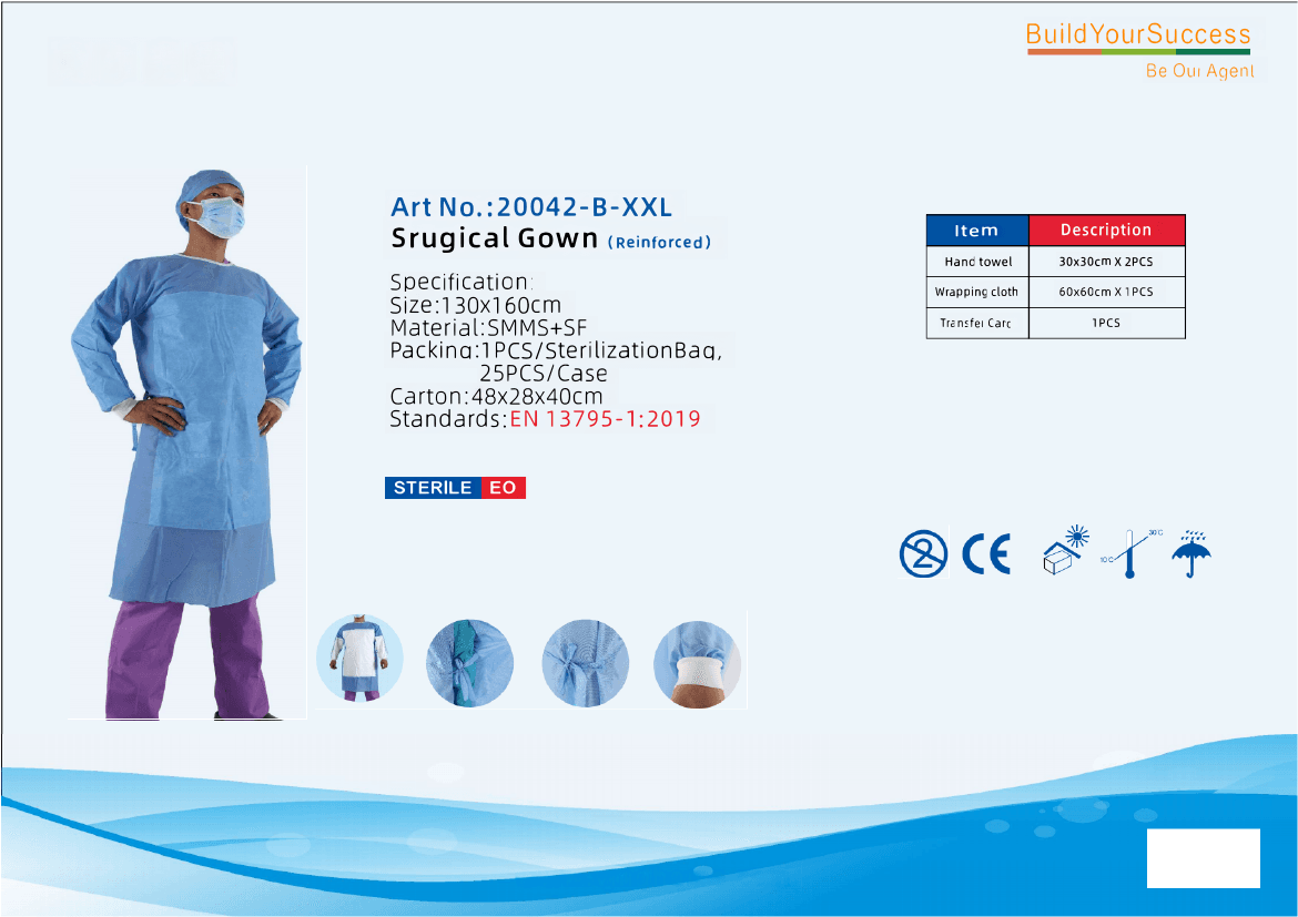 Reinforced Surgical Gowns from the PPE catalog