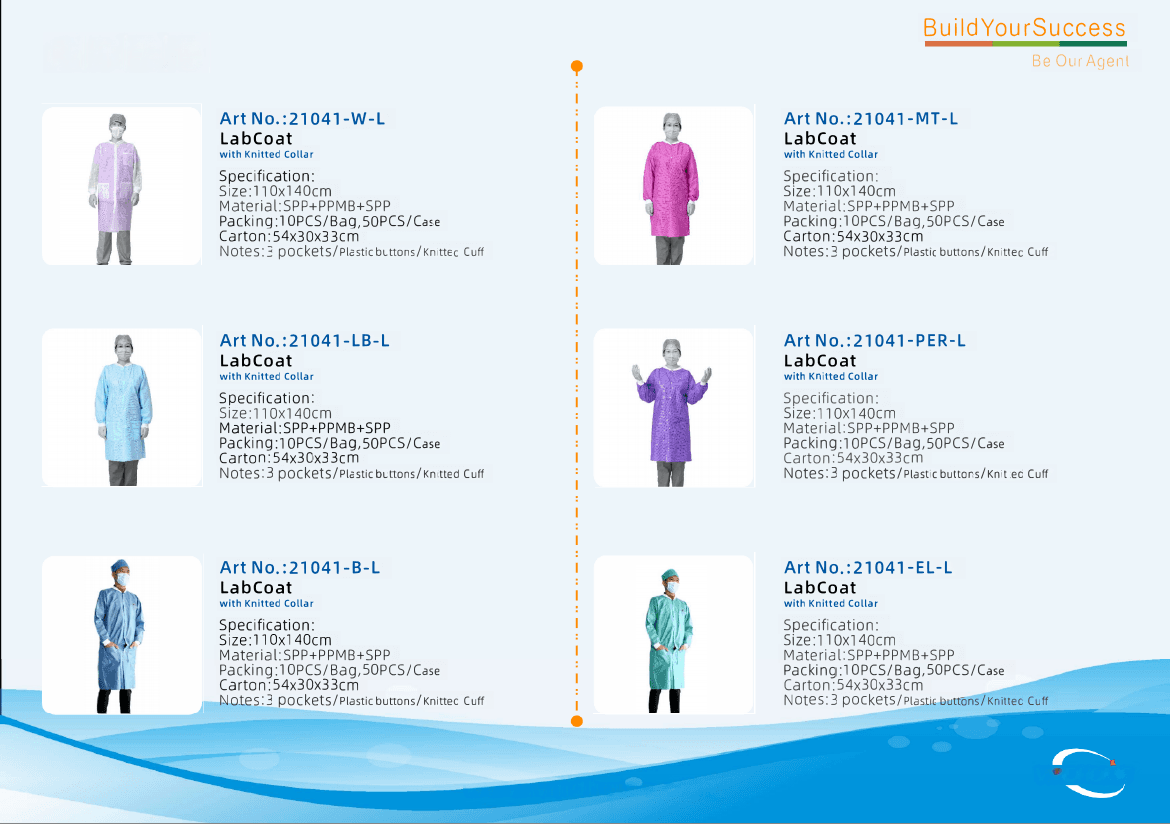 Lab Coats from the PPE catalog