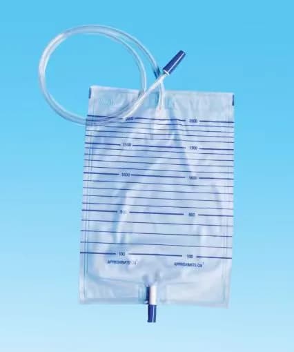 Urine Bag with Push-Pull Valve