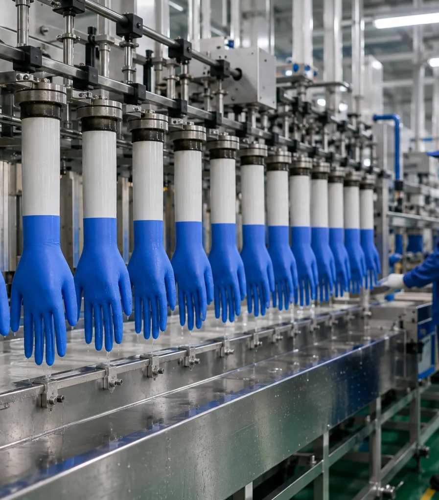 Medical product manufacturing line